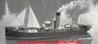 Dampf-Trawler - Modellmaßstab 1:35 126 cm