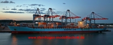 GFK Rumpf 6600 TEU Containerschiff AP MLLER MAERSK C-Klasse & S-Klasse - 1:150