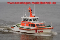 9,5 m Seenotrettungsboot der DGzRS GFK Rumpf und Deck