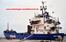 GFK Rumpf Containerschiff HOLLWEDE / BALTIC CHAMP - 1:50