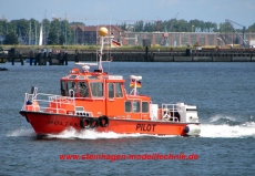 GFK Rumpf Lotsenversetzboot HOLTENAU - 1:20   63 cm