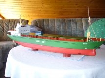 GFK Rumpf KMO JOHANNA Kstenmotorschiff - 1:80