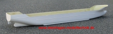 GFK Rumpf Containerschiff DELPHIN - Modellmastab 1:87   150 cm