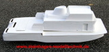 GFK Rumpf, Deck und Aufbau Schubschiff ORANJE 1 - Modellmaßstab 1:30  94 cm