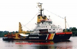 GFK Rumpf Mehrzweckschiff und Tonnenleger MELLUM - 1:75  96 cm