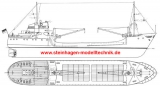 GFK Rumpf Kstenmotorschiff KMO 500 - 1:50